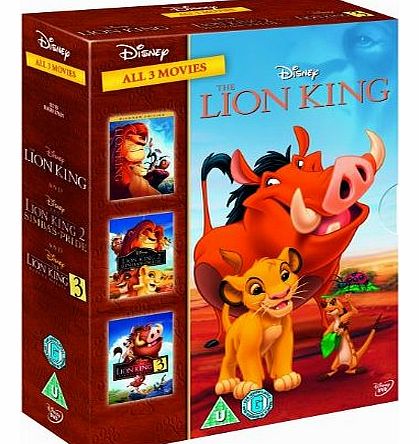 DISNEY The Lion King Trilogy - Triple Pack [DVD]